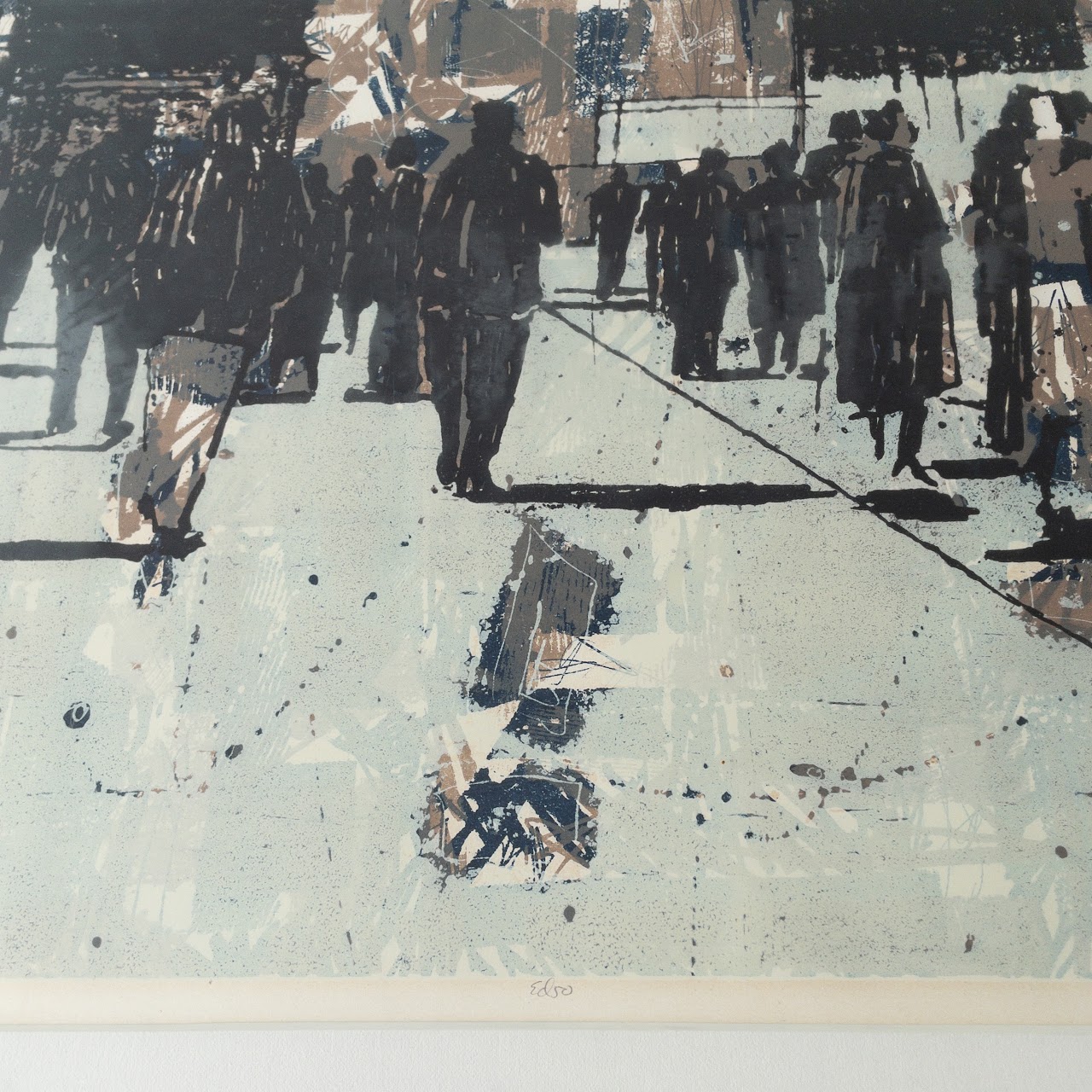 Jack Perlmutter Signed 'Promenade' Lithograph