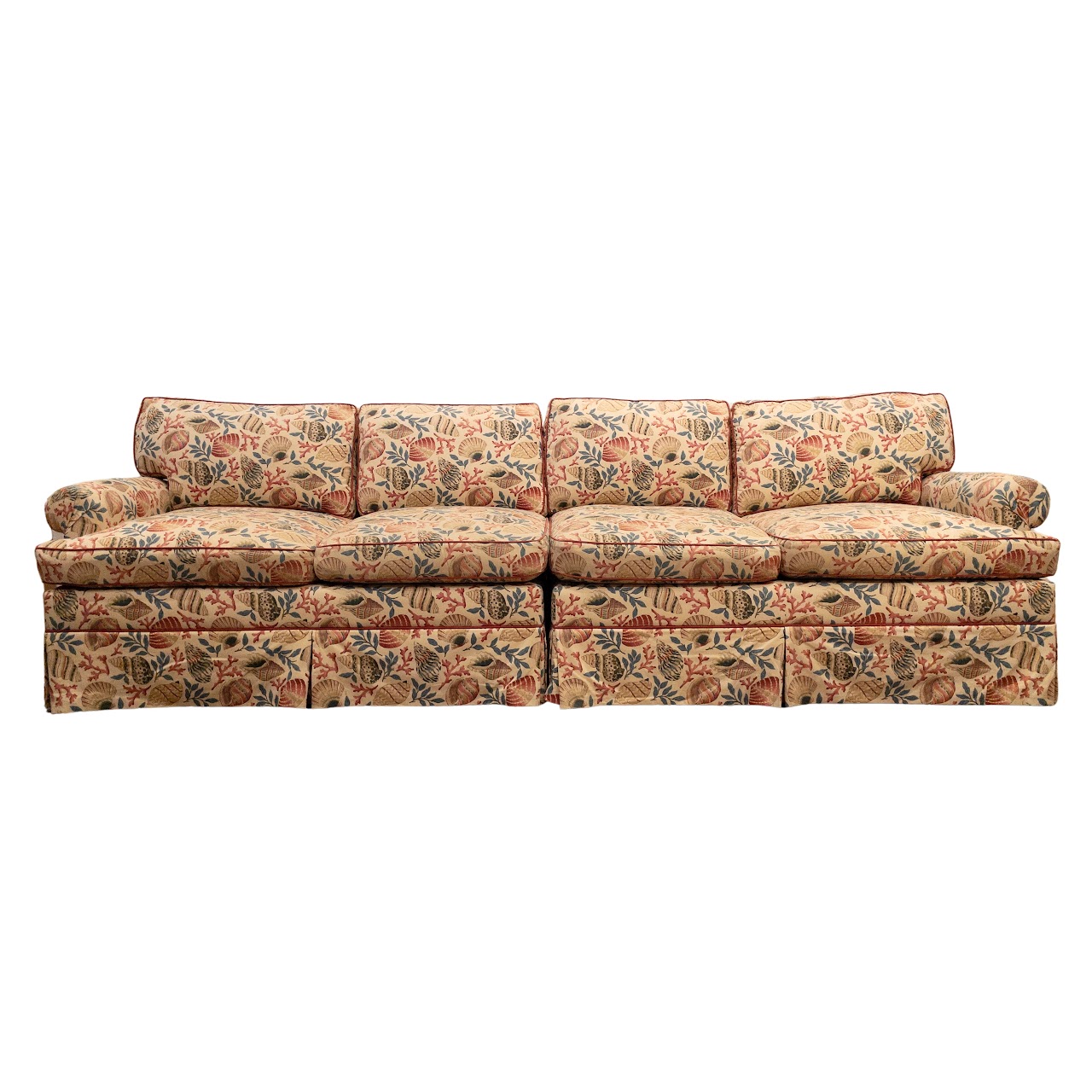 Traditional Style Two-Piece Sectional Sofa