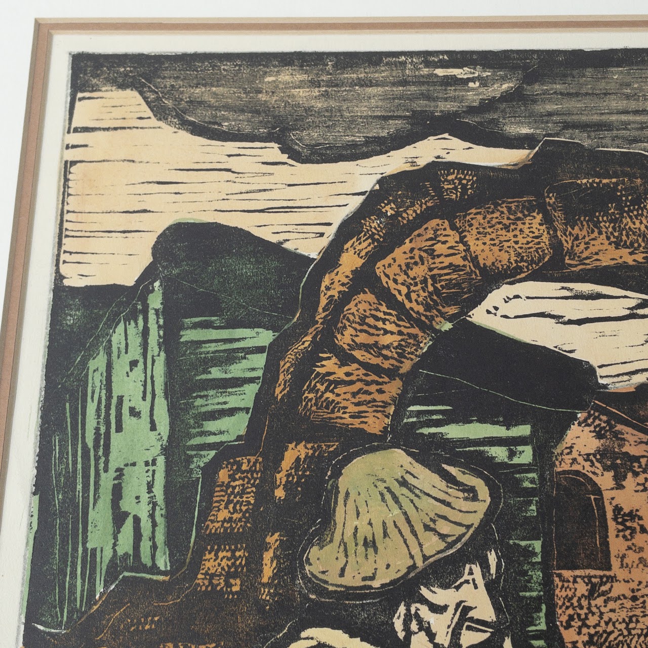 Jacob Steinhardt Signed Woodcut