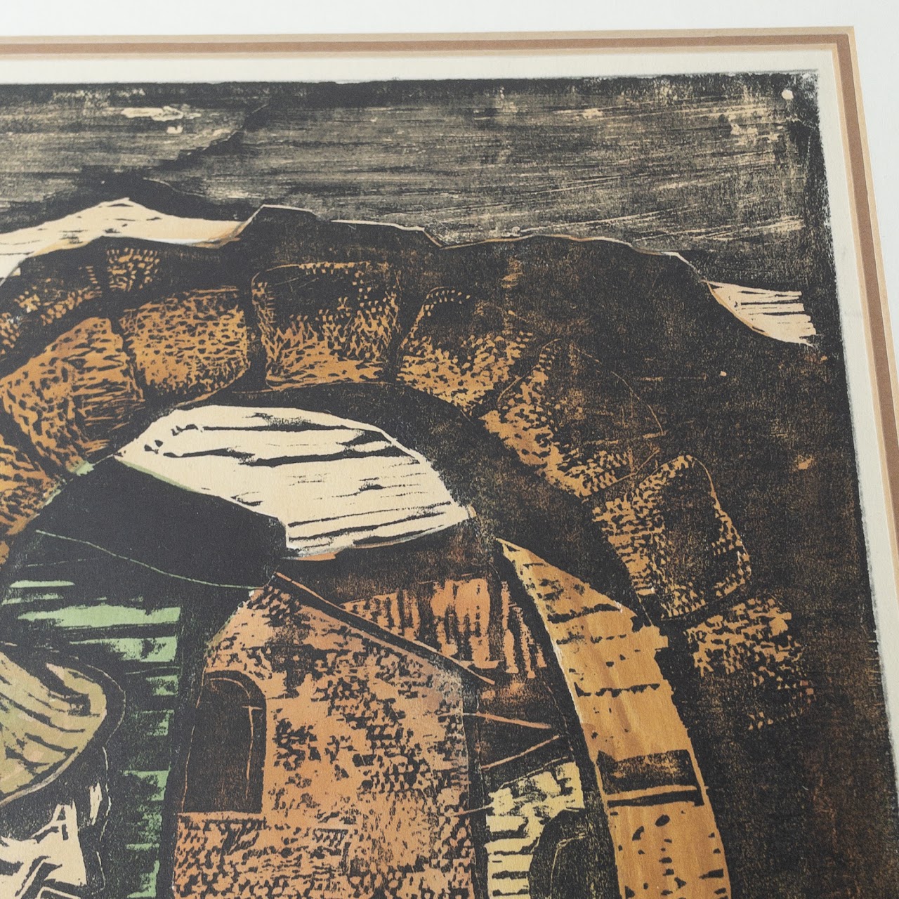 Jacob Steinhardt Signed Woodcut