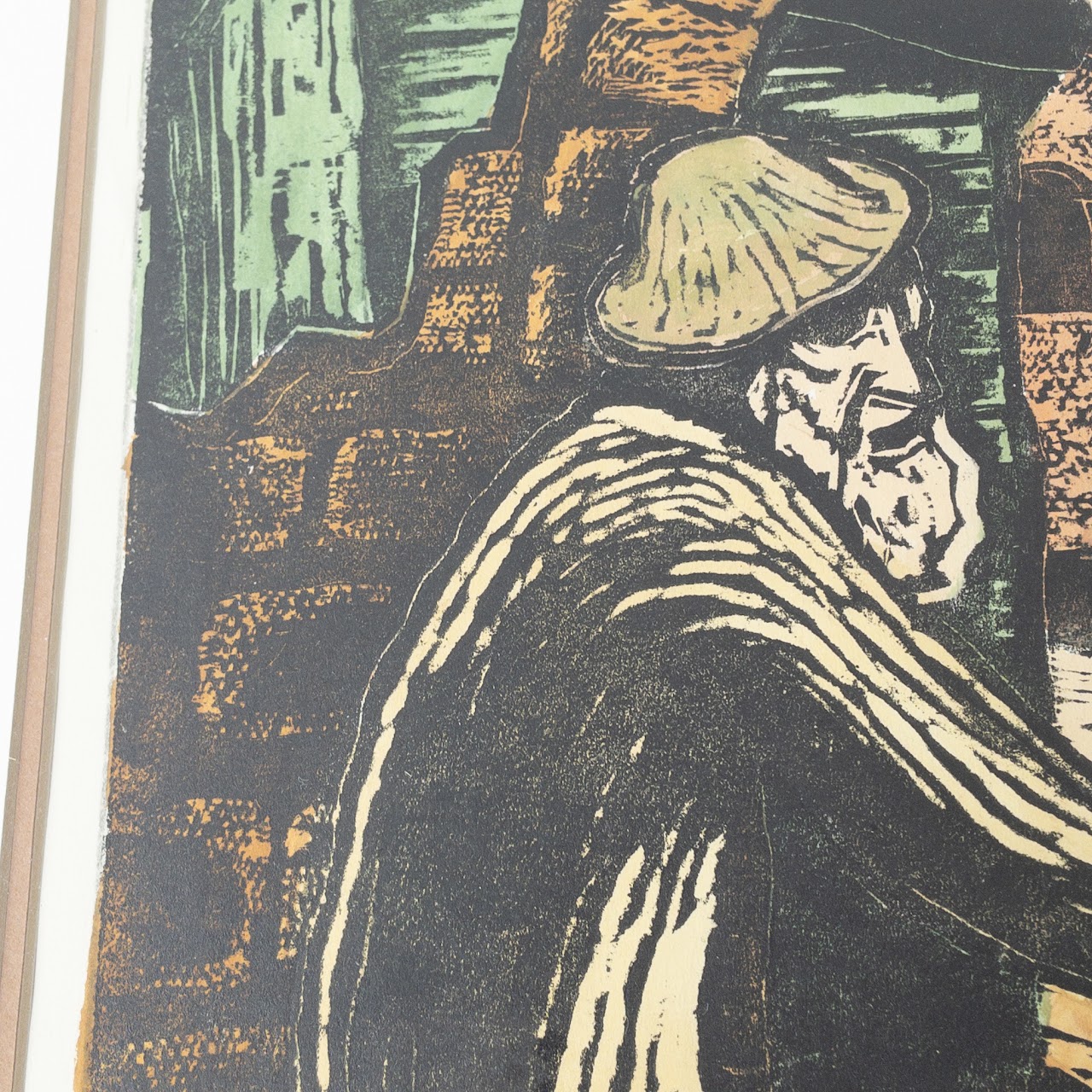 Jacob Steinhardt Signed Woodcut