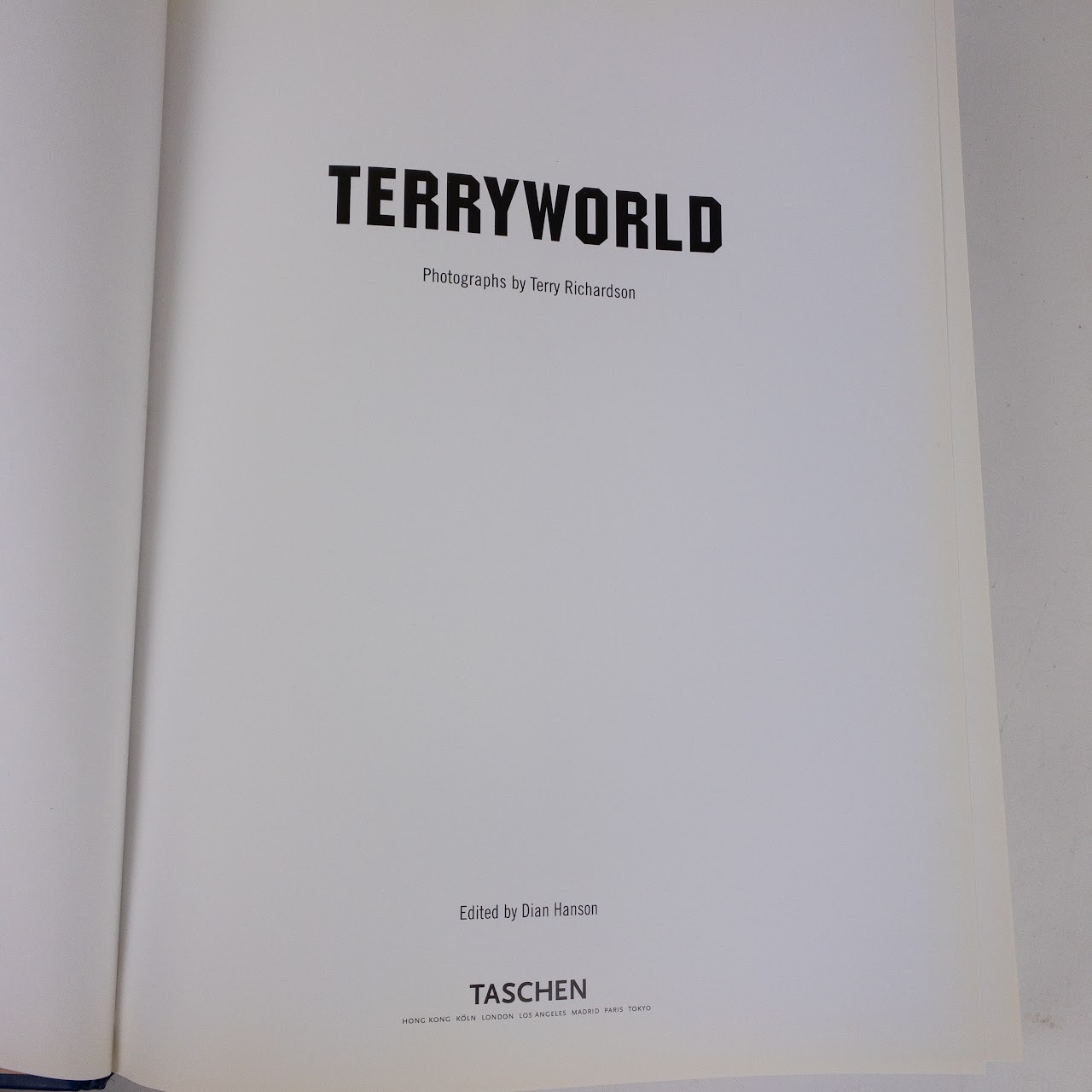 Terry Richardson: 'Terryworld' Hardcover NSFW Book