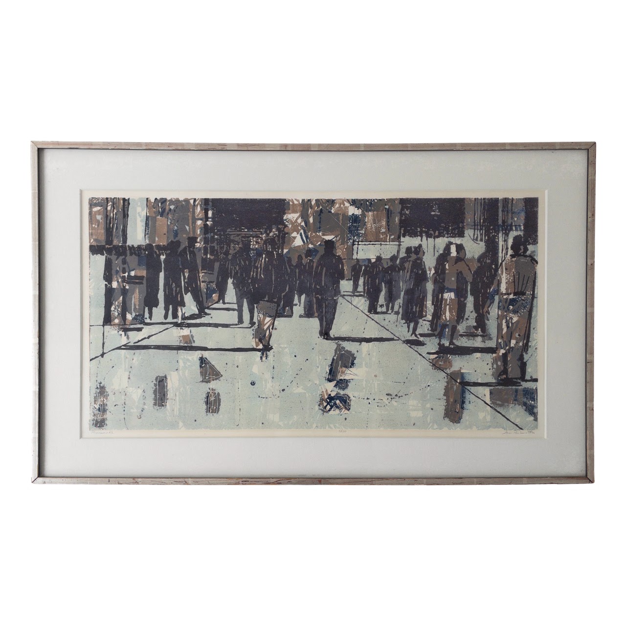 Jack Perlmutter Signed 'Promenade' Lithograph