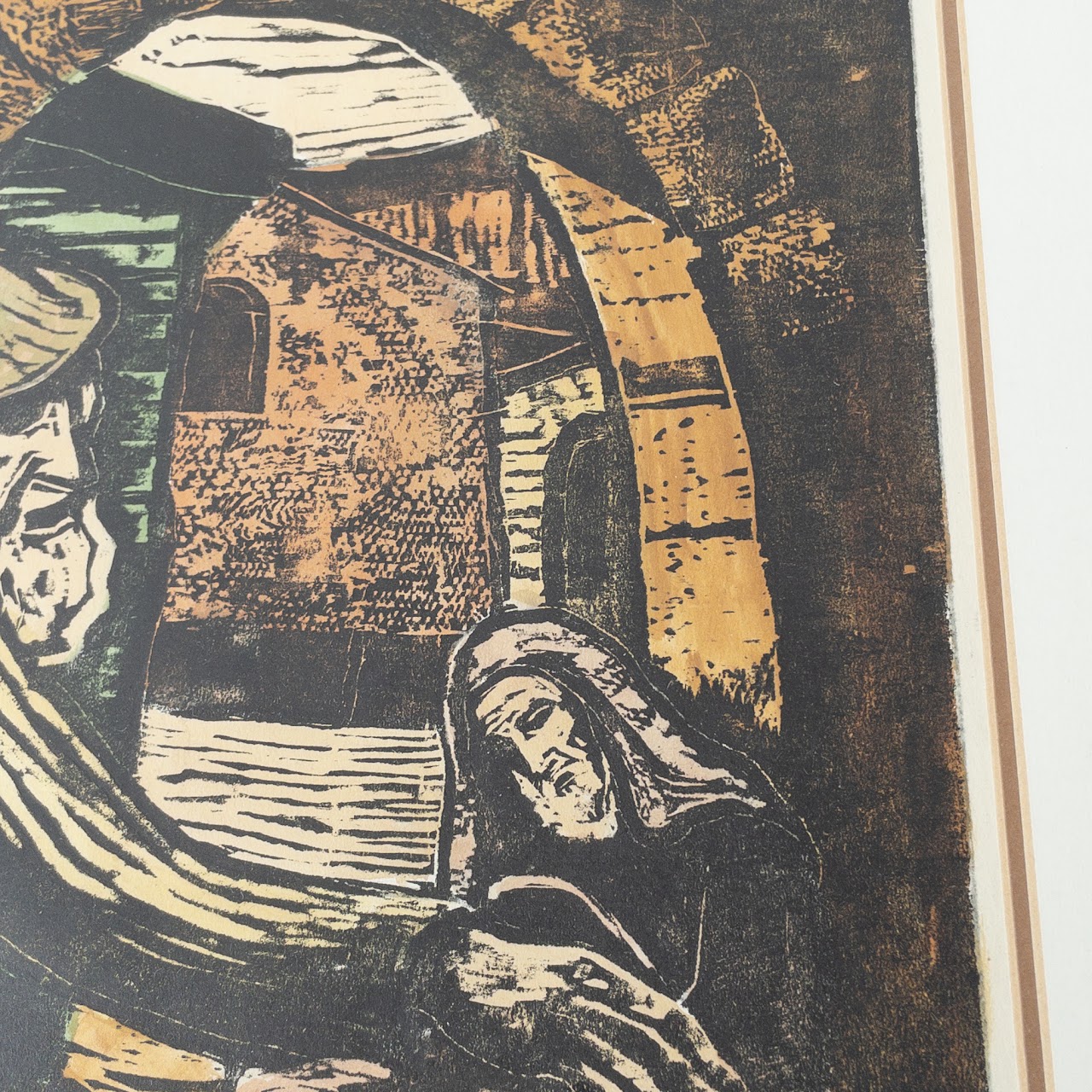 Jacob Steinhardt Signed Woodcut