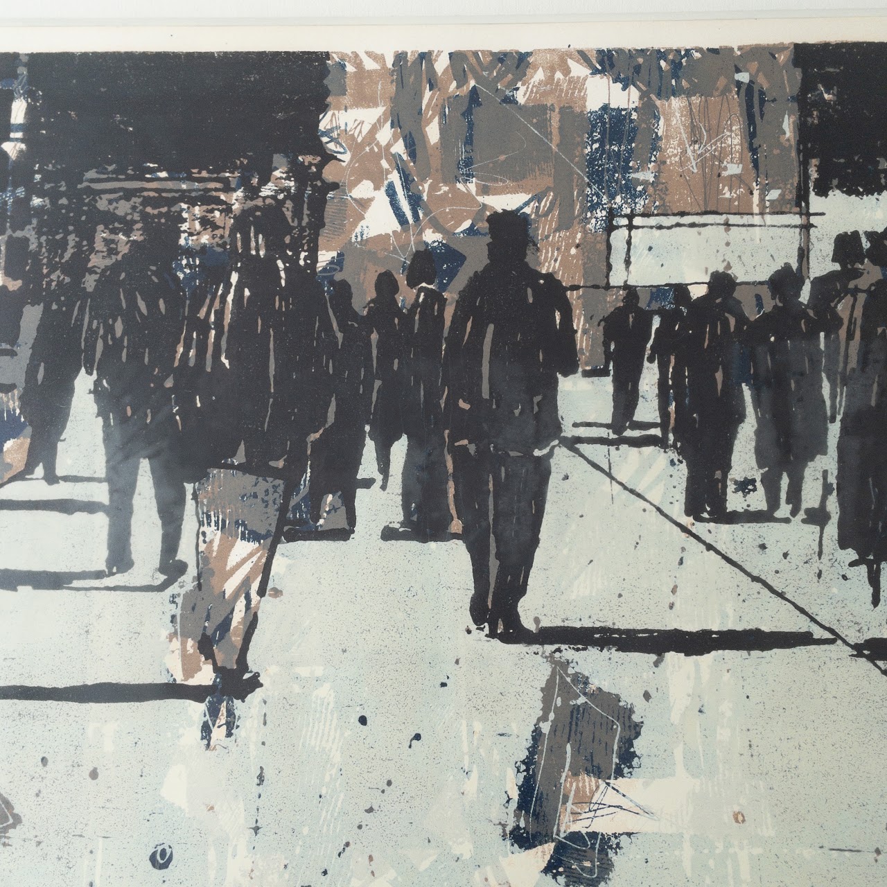 Jack Perlmutter Signed 'Promenade' Lithograph