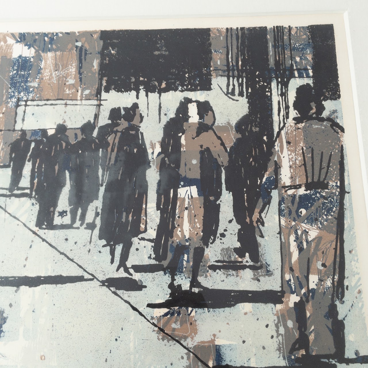 Jack Perlmutter Signed 'Promenade' Lithograph