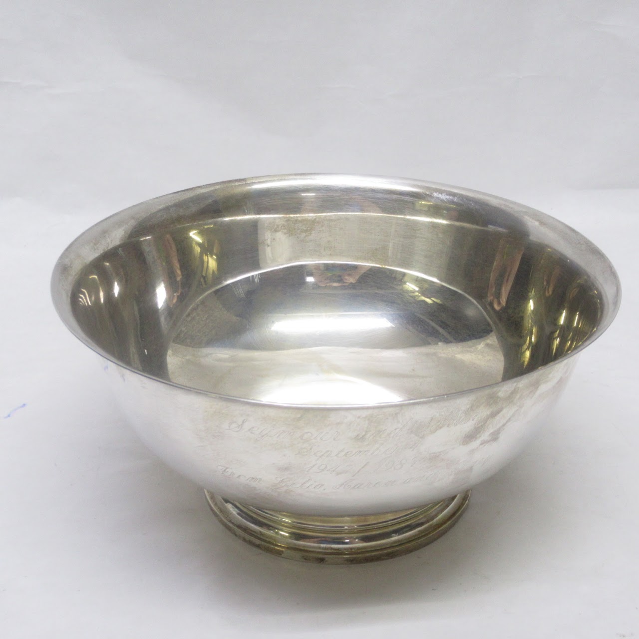 Sterling Silver Revere Style Bowl