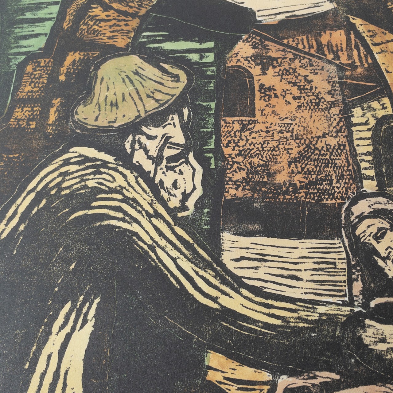 Jacob Steinhardt Signed Woodcut