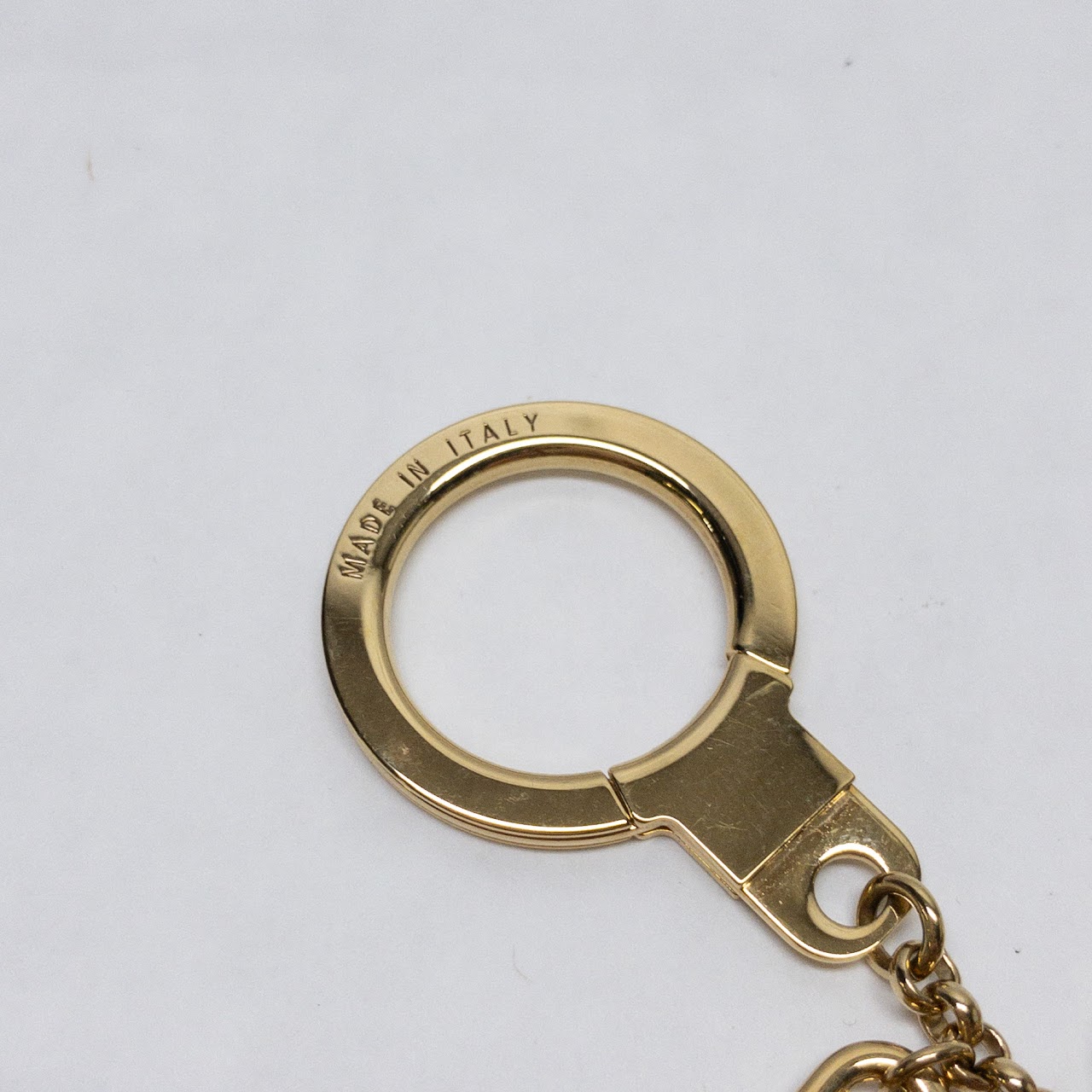 Louis Vuitton Keychain Portocre Initial Lv Signature Keyring Bag Charm Logo  Metal Silver M65071 Men Auction