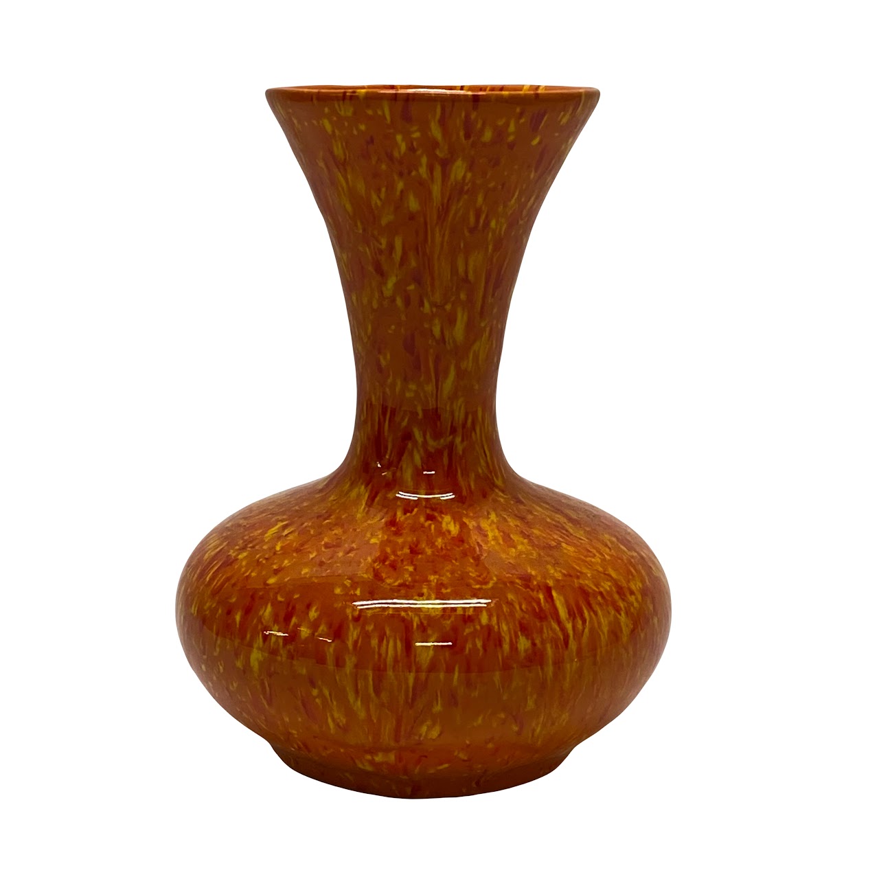 Ceramic Vintage Signed Genie Vase