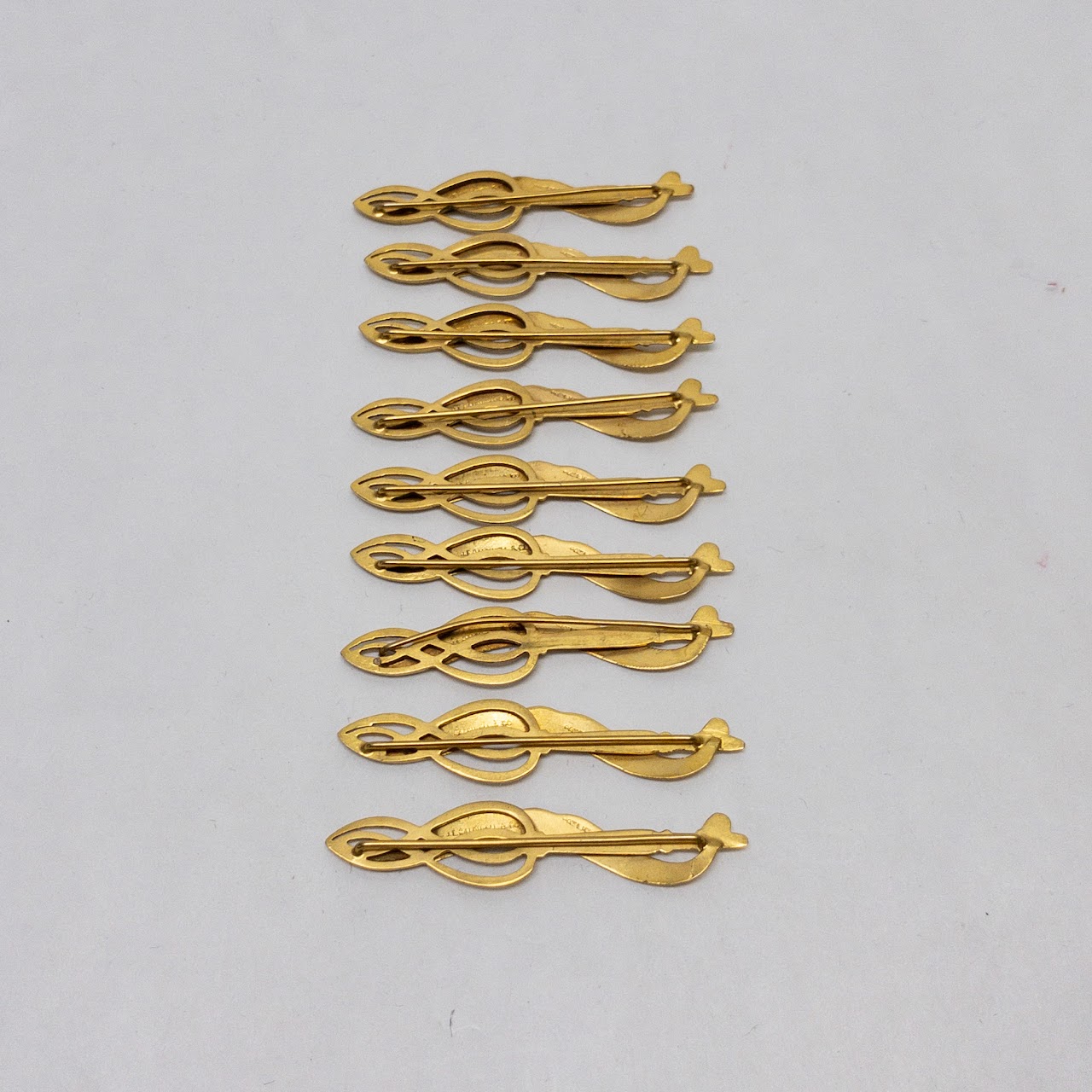 14K Gold Daughters of the American Revolution Ancestor Pin Set With Sash