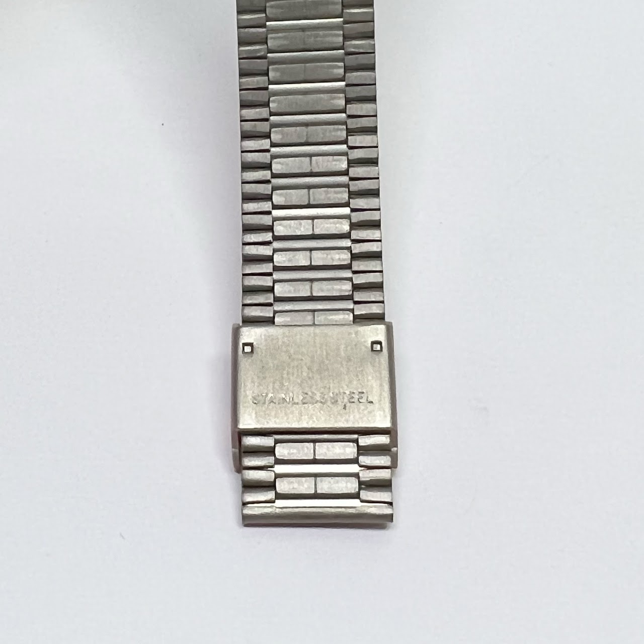Nicolai Canetti Pink Memphis-Style Vintage Wristwatch