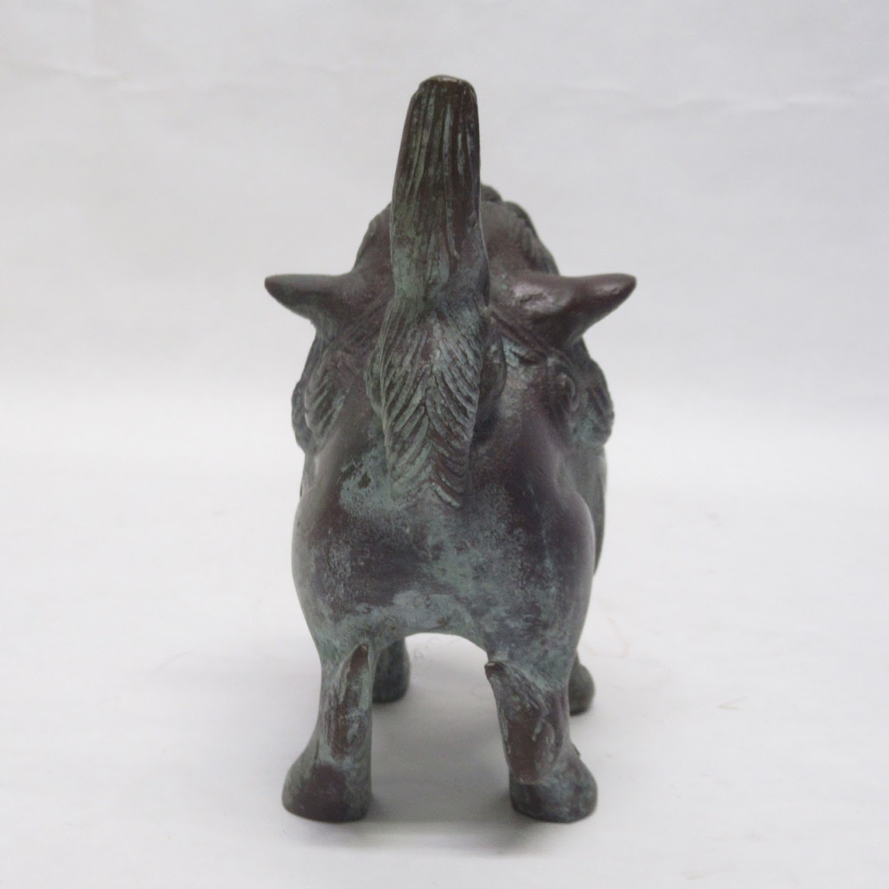 Bronze Foo Dog Mini Statue