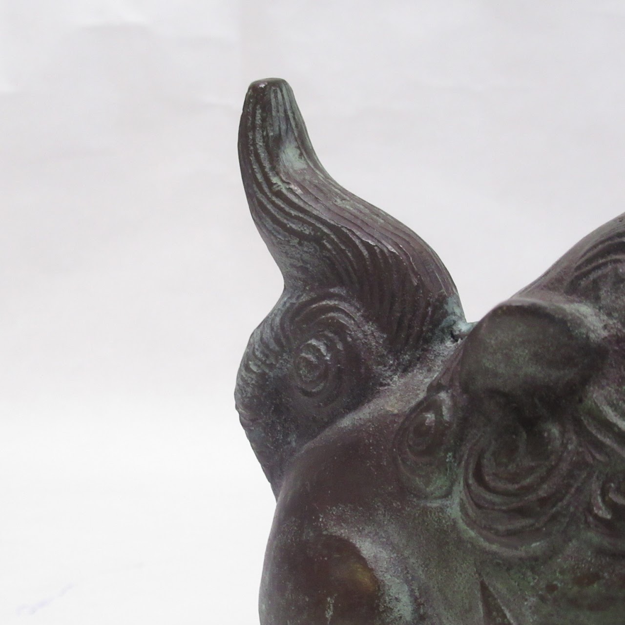 Bronze Foo Dog Mini Statue