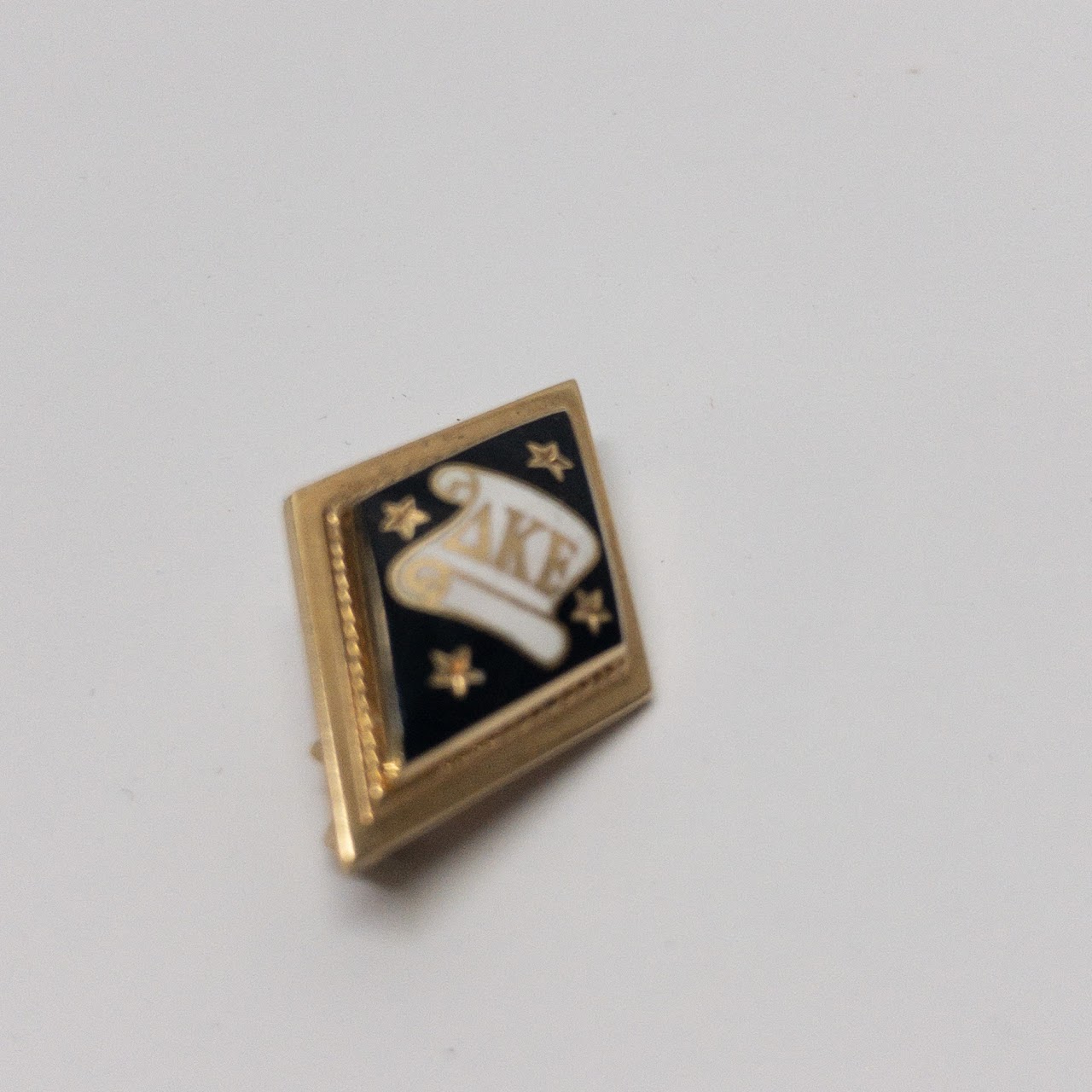 14K Gold Alpha Kappa Sigma (AKE) Fraternity Tie Pin