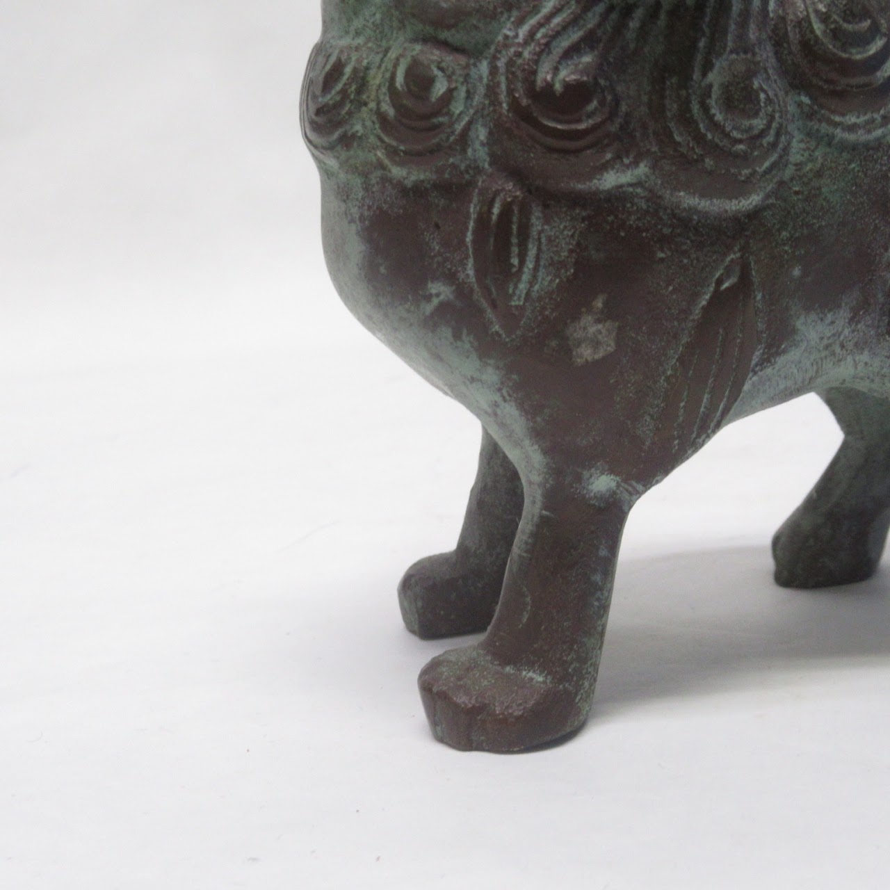 Bronze Foo Dog Mini Statue