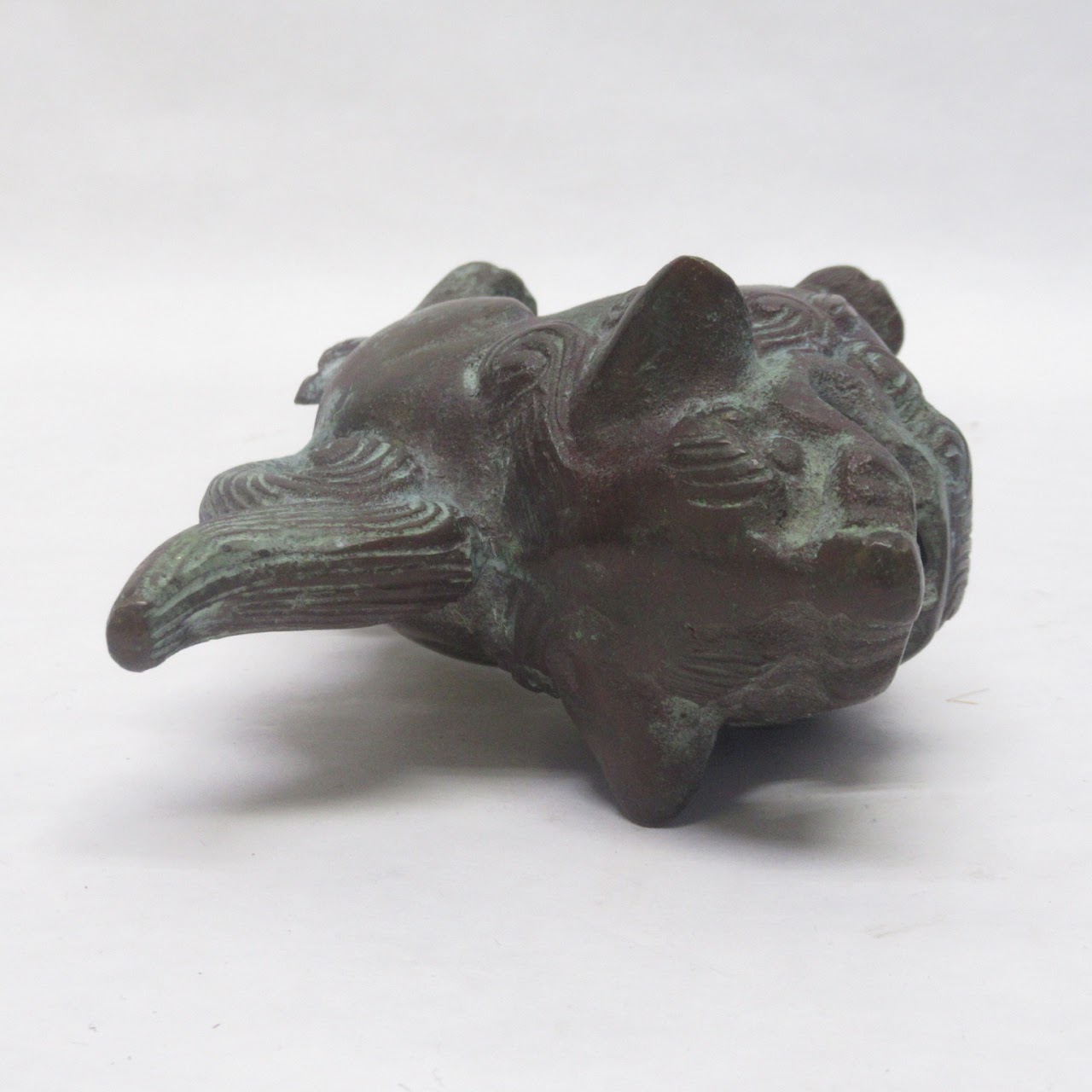 Bronze Foo Dog Mini Statue