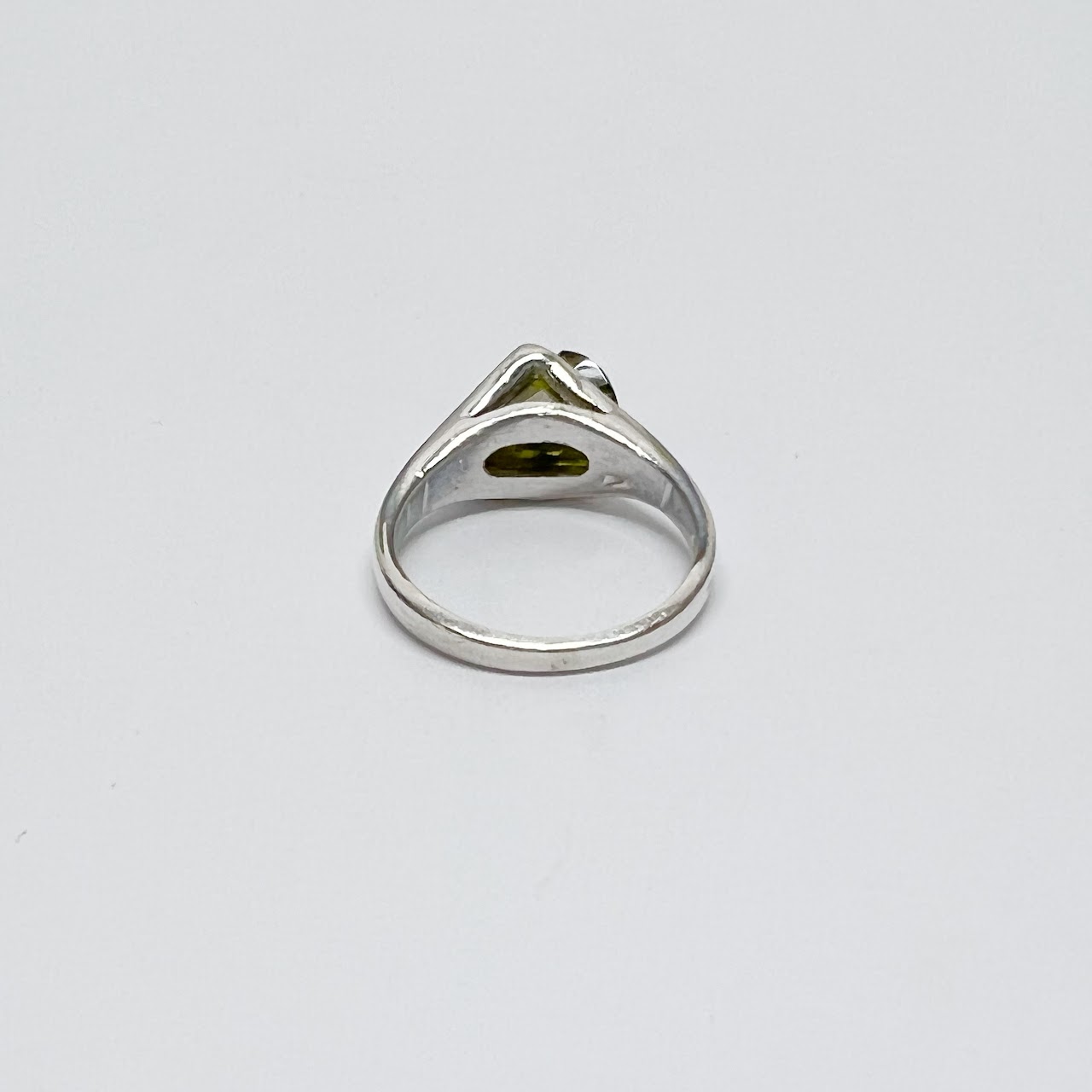 Sterling SIlver & Peridot Ring