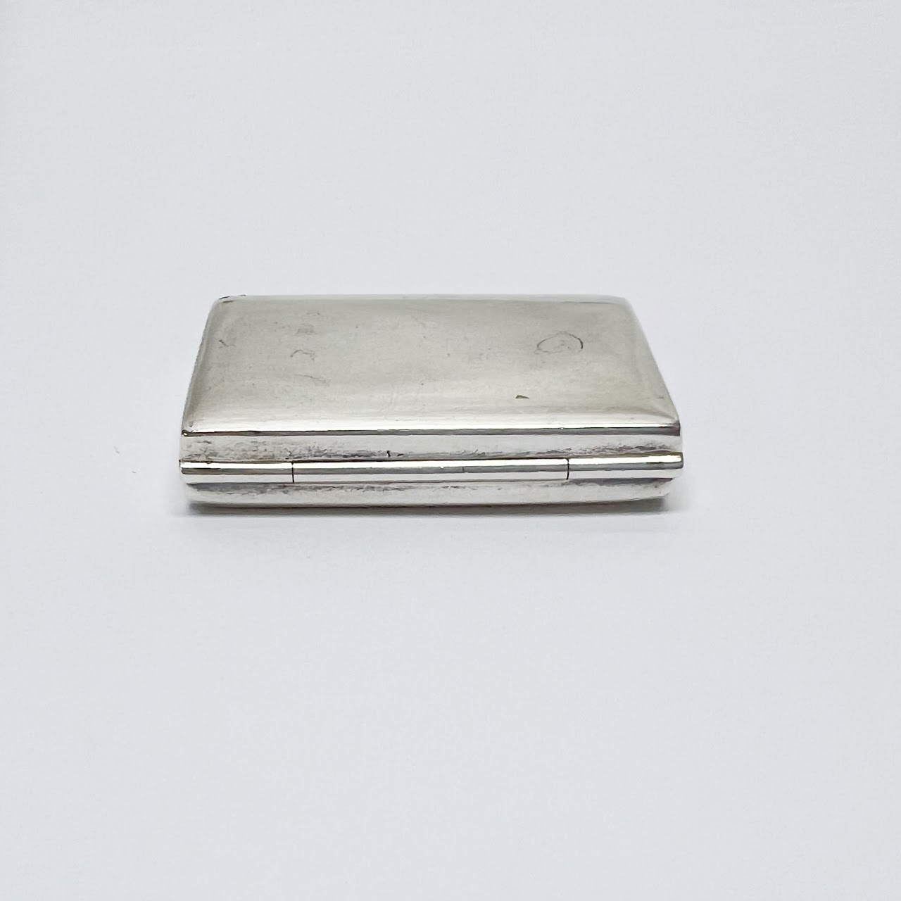 Sterling Silver Compact Pill Box