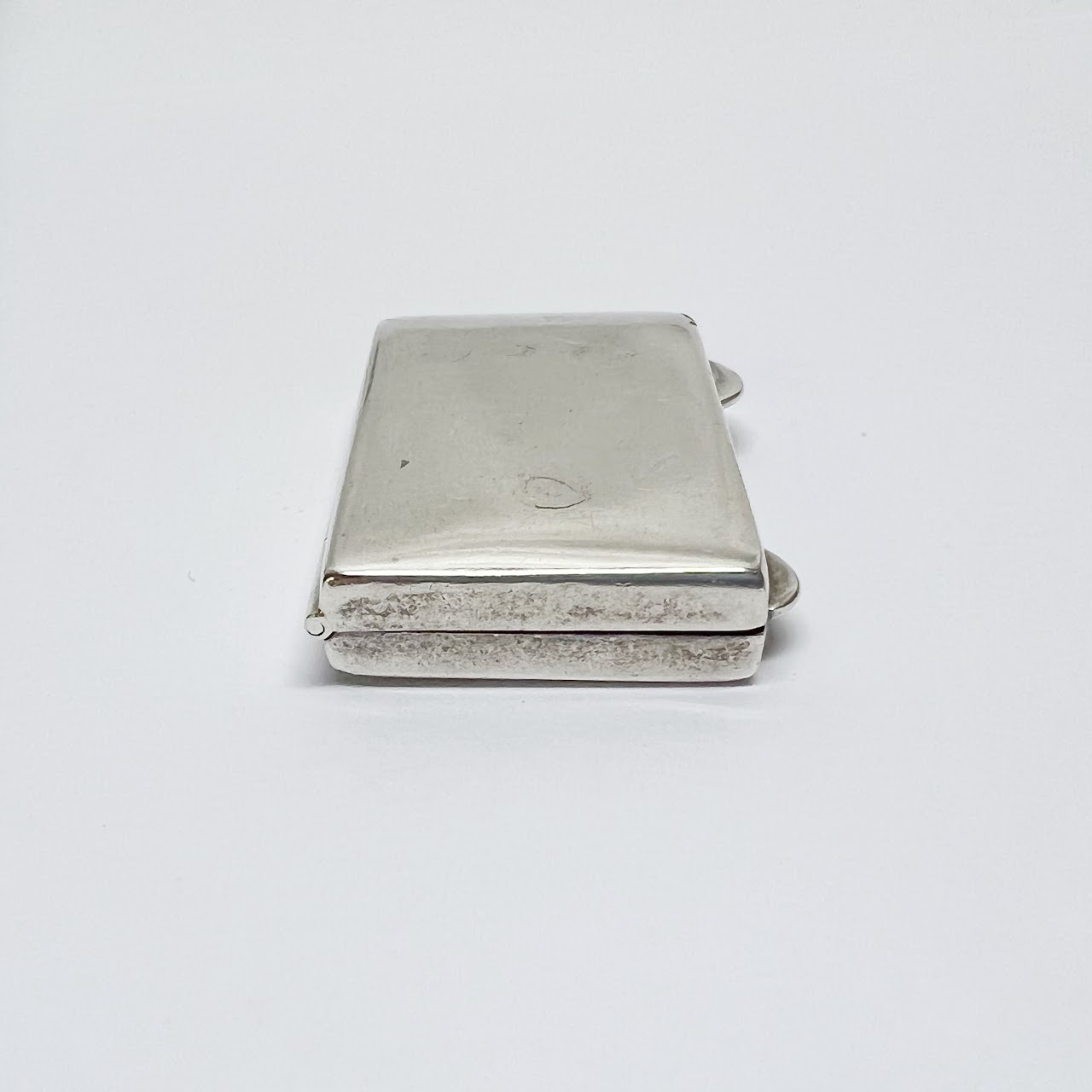 Sterling Silver Compact Pill Box