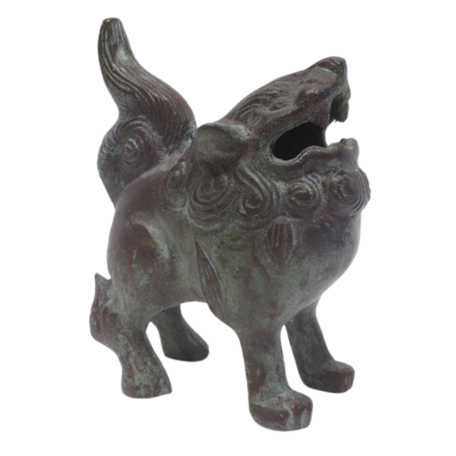 Bronze Foo Dog Mini Statue