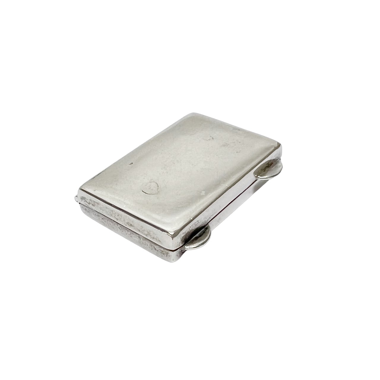 Sterling Silver Compact Pill Box