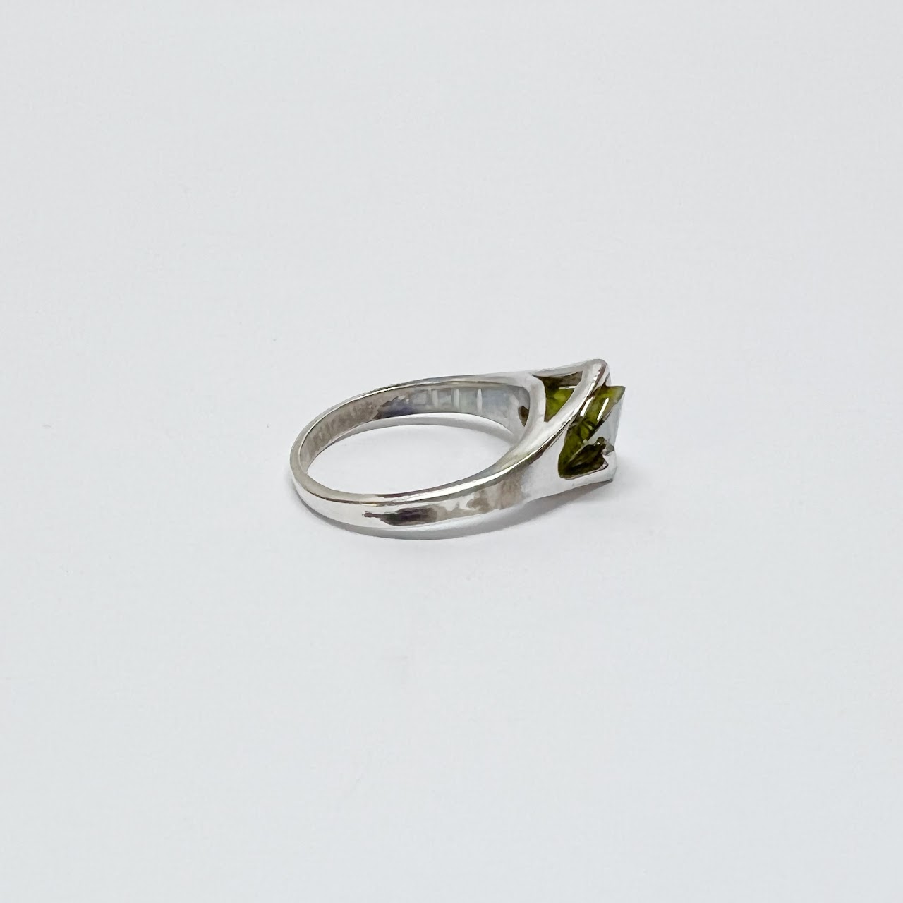 Sterling SIlver & Peridot Ring