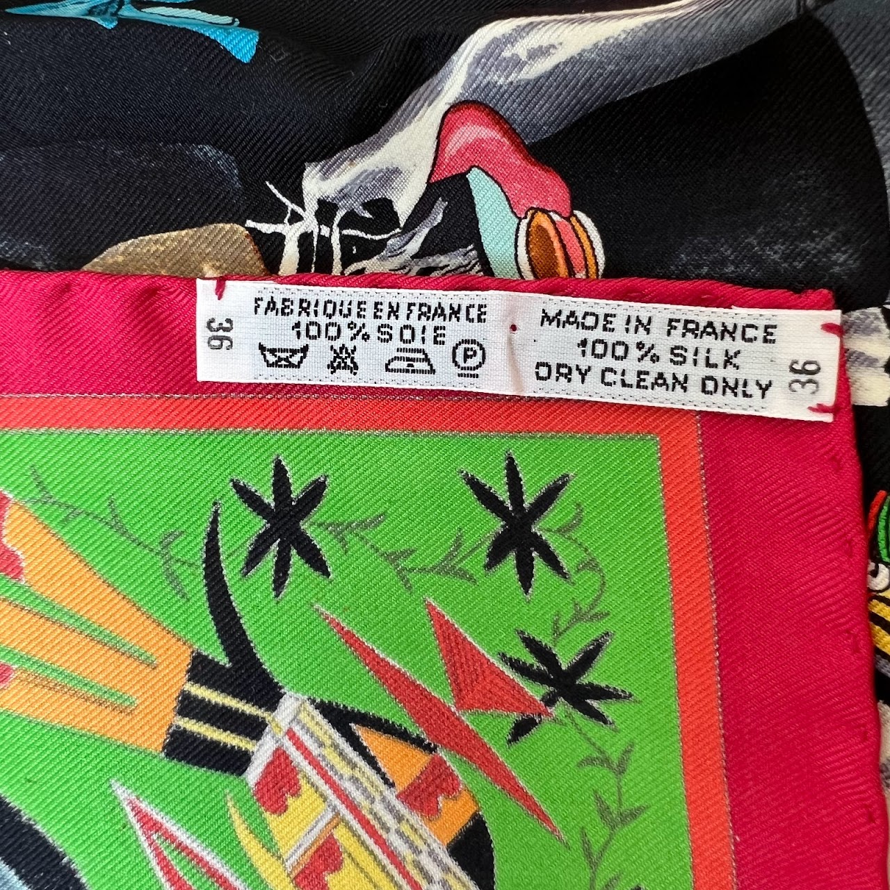 Hermès Kachinas Silk Scarf