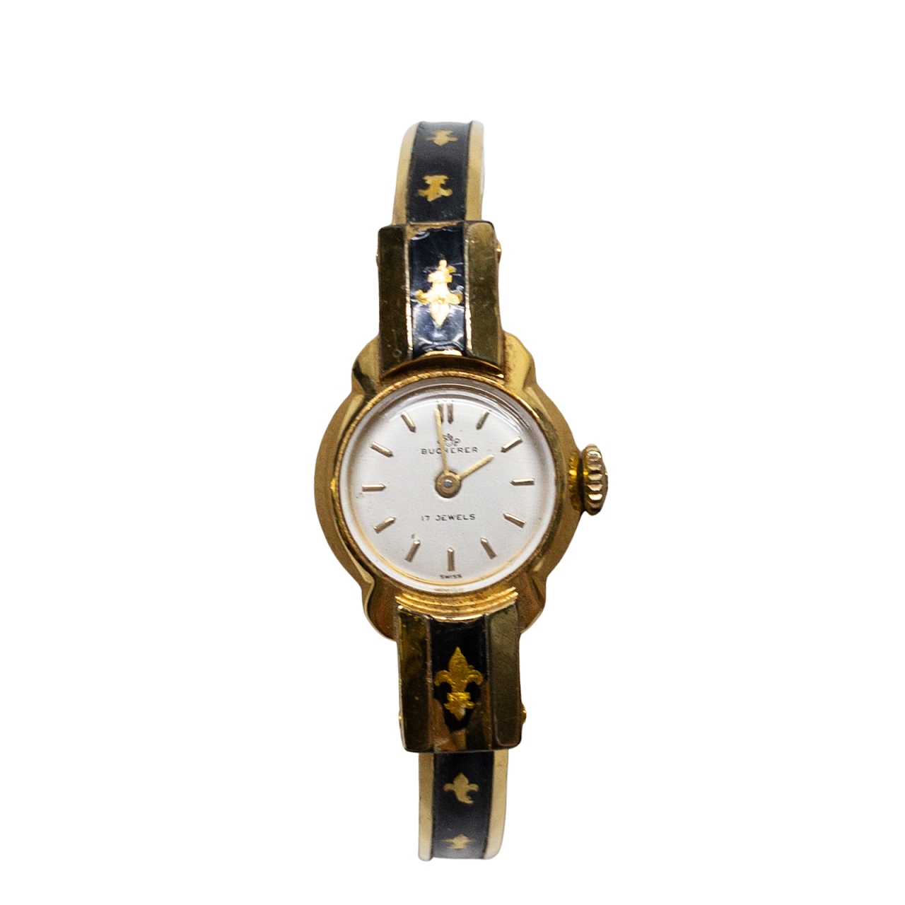 Bucherer 17 Jewels Gold-Filled Vintage Bracelet Wristwatch