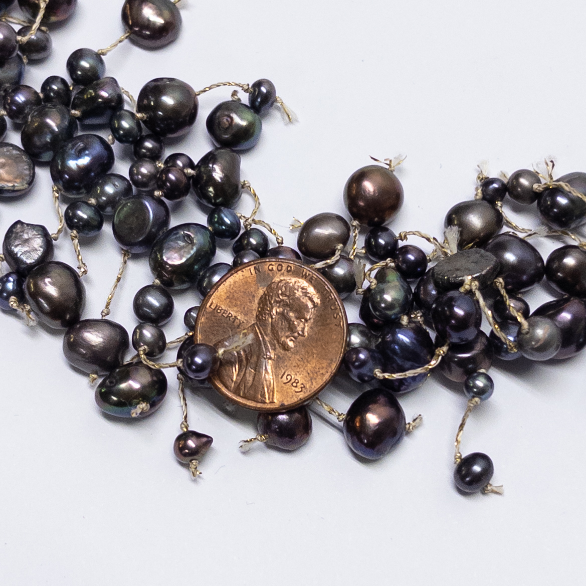 Black Freshwater Pearl Necklace