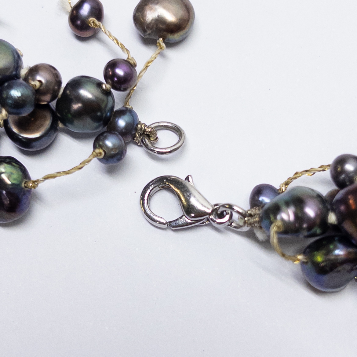 Black Freshwater Pearl Necklace