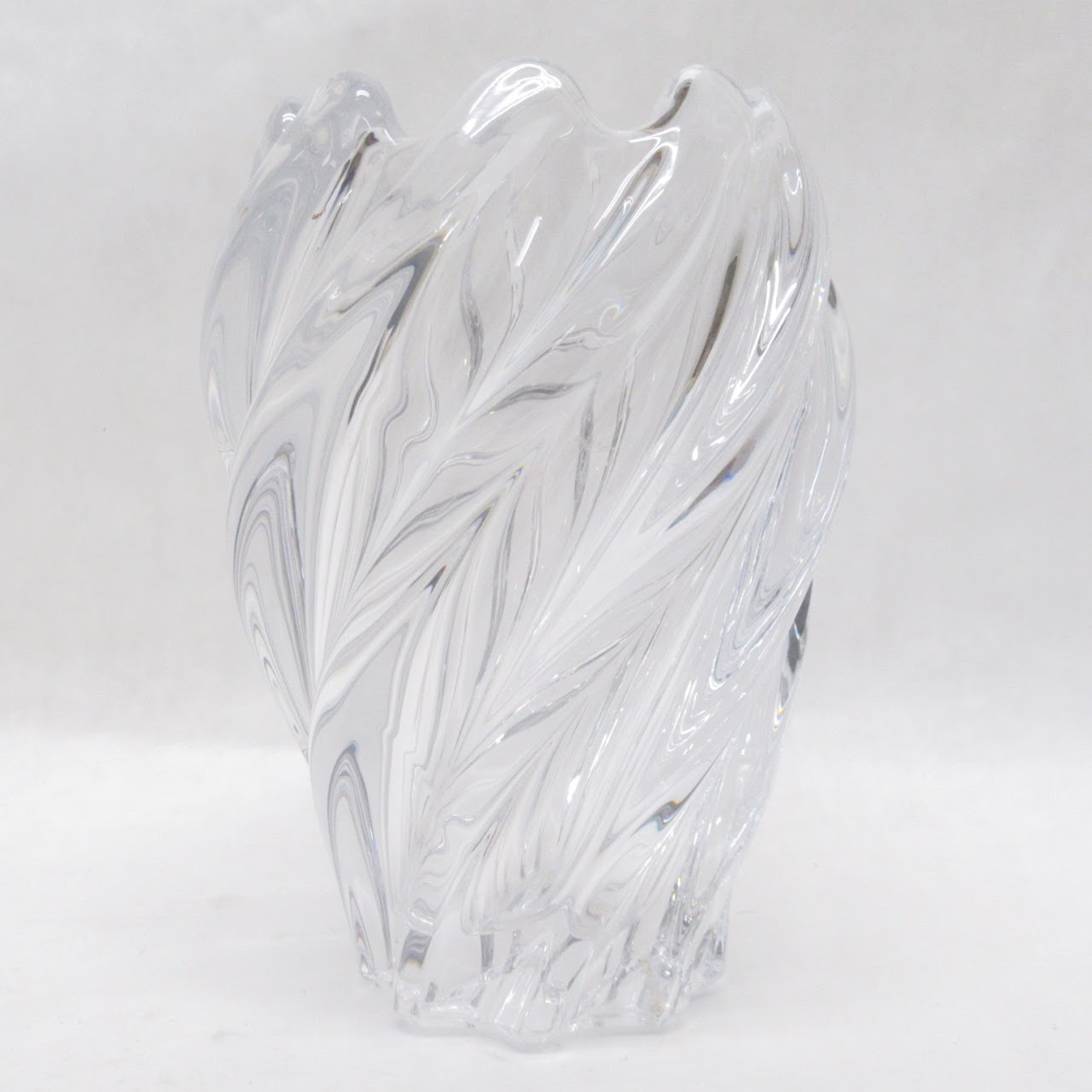 Art Vannes France Crystal Vase