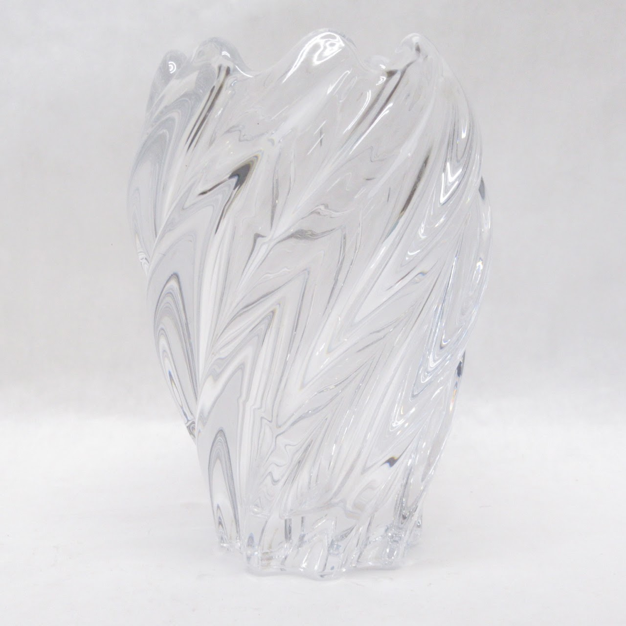 Art Vannes France Crystal Vase