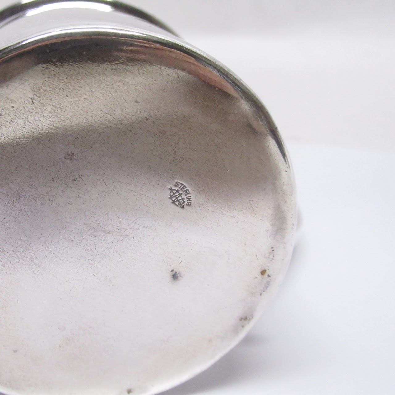 Sterling Silver Engraved Baby Cup