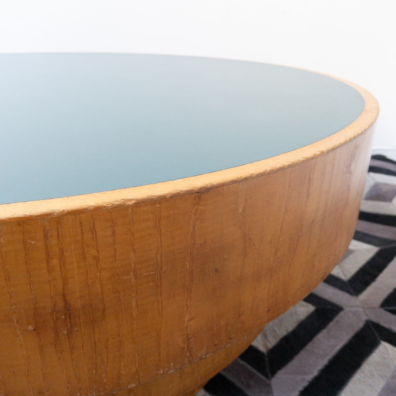 Modern Round Tiered Cocktail Table