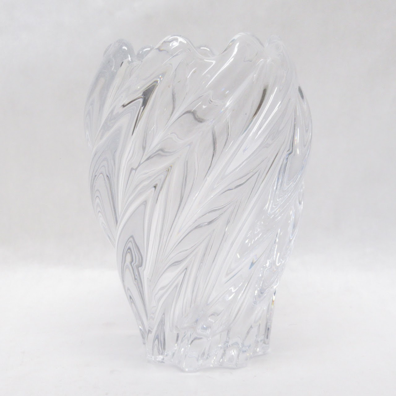 Art Vannes France Crystal Vase