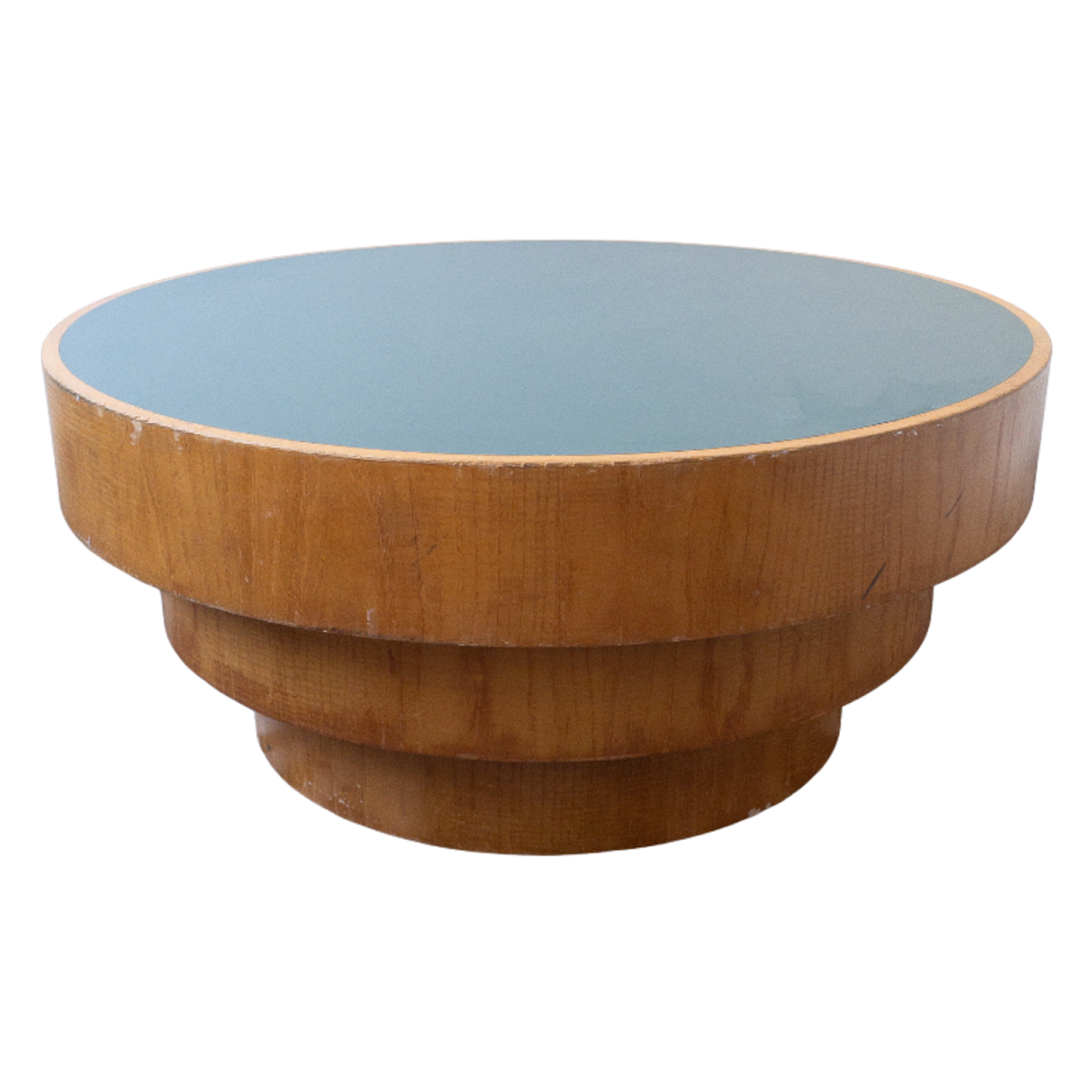 Modern Round Tiered Cocktail Table