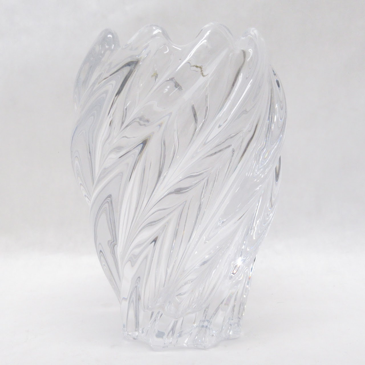 Art Vannes France Crystal Vase