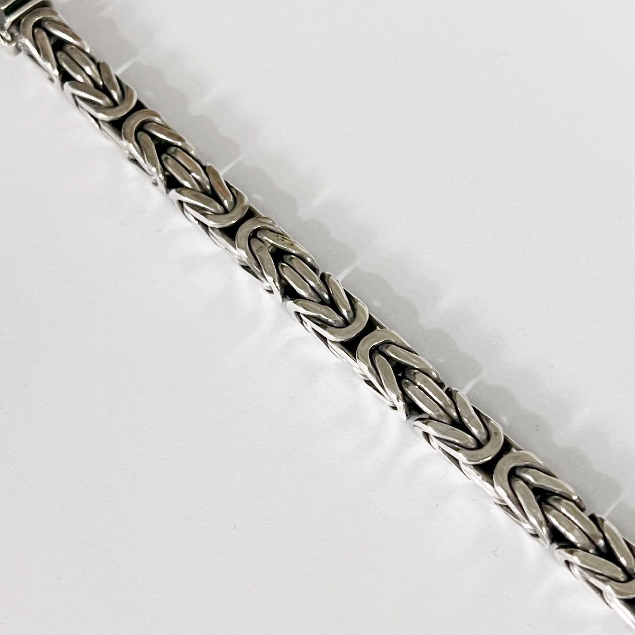 Sterling Silver Heavy Multi-Link Bracelet