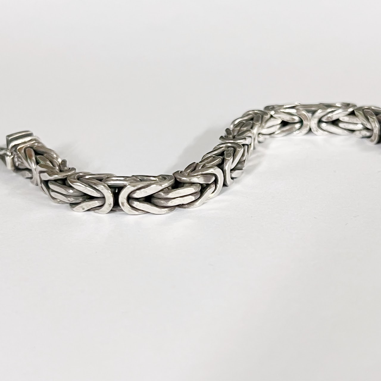 Sterling Silver Heavy Multi-Link Bracelet