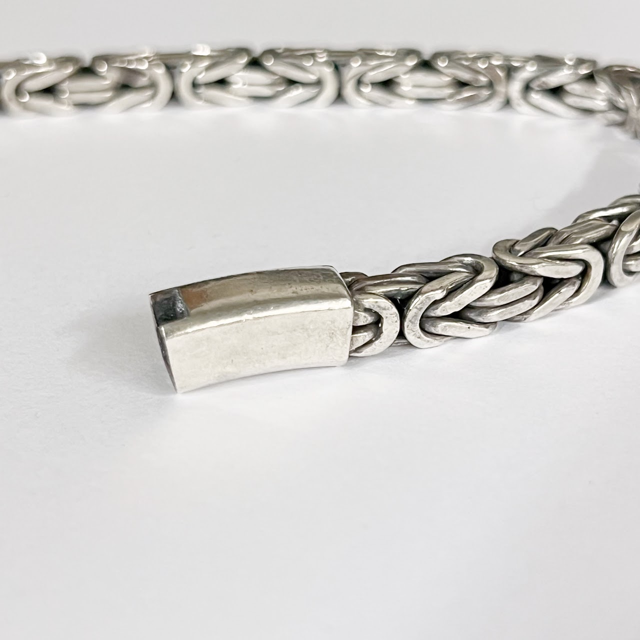 Sterling Silver Heavy Multi-Link Bracelet