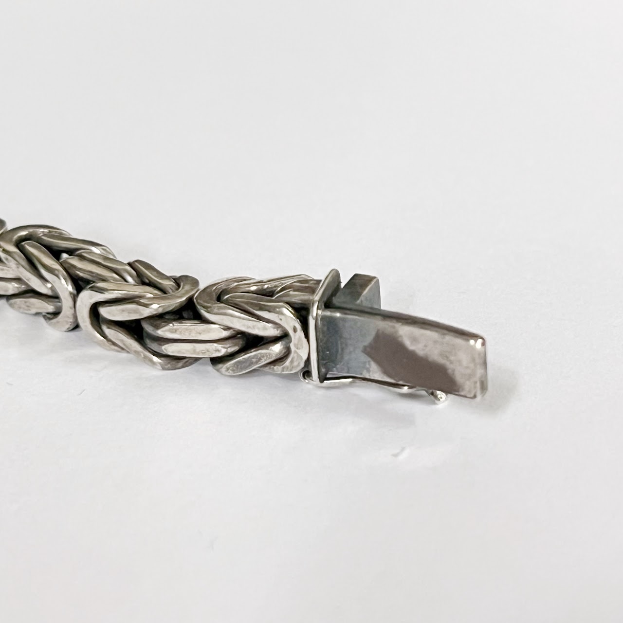 Sterling Silver Heavy Multi-Link Bracelet