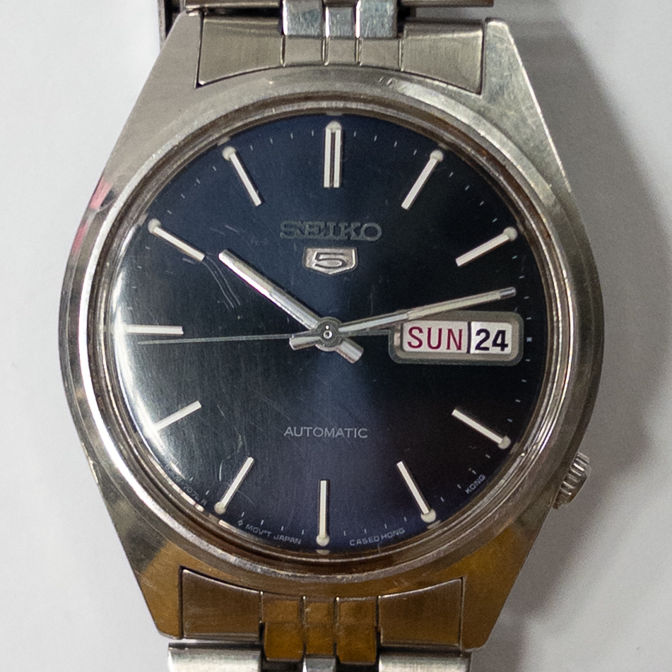 Seiko 5 Day Date Automatic Watch