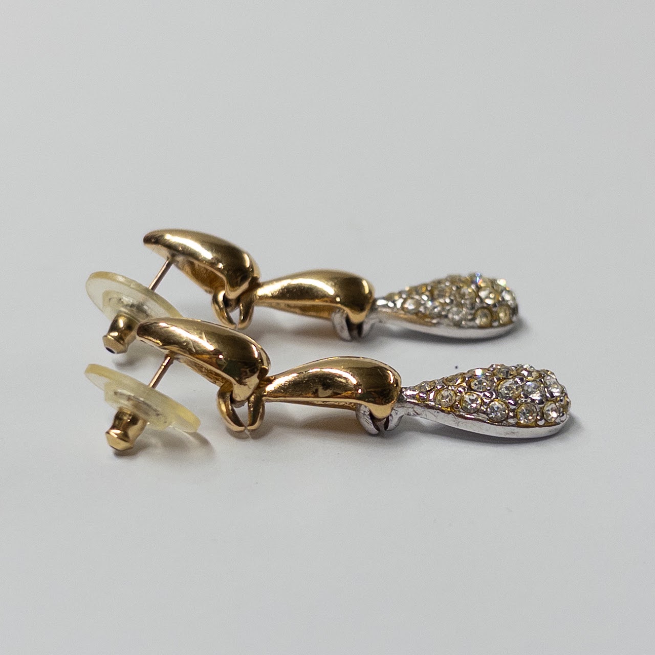 Givenchy Pavé Teardrop Earrings