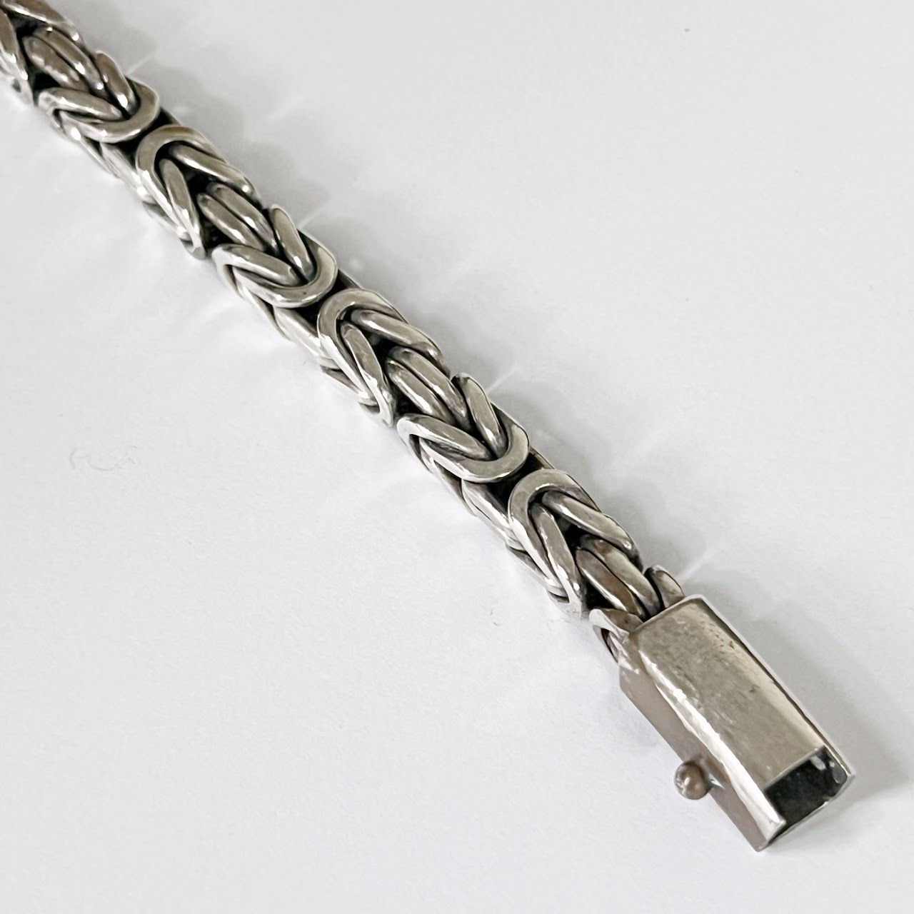 Sterling Silver Heavy Multi-Link Bracelet