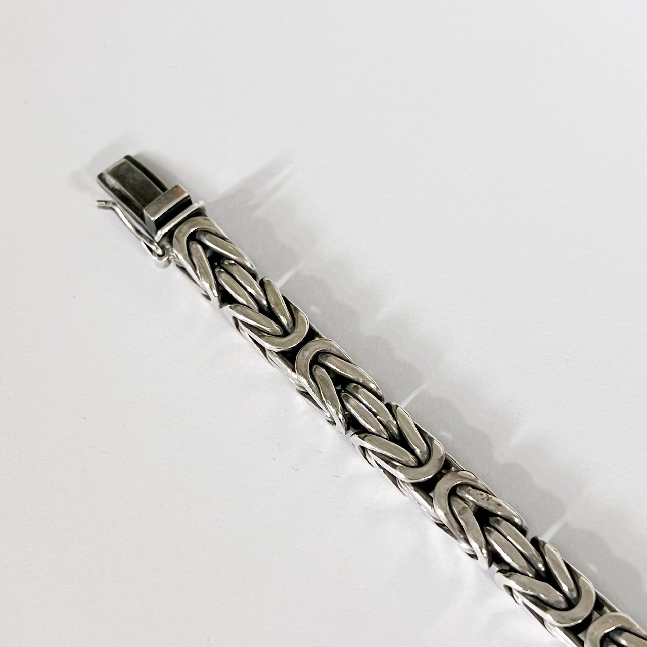 Sterling Silver Heavy Multi-Link Bracelet