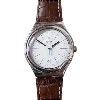 Swatch Big Classic Stainless Steel Quartz Watch