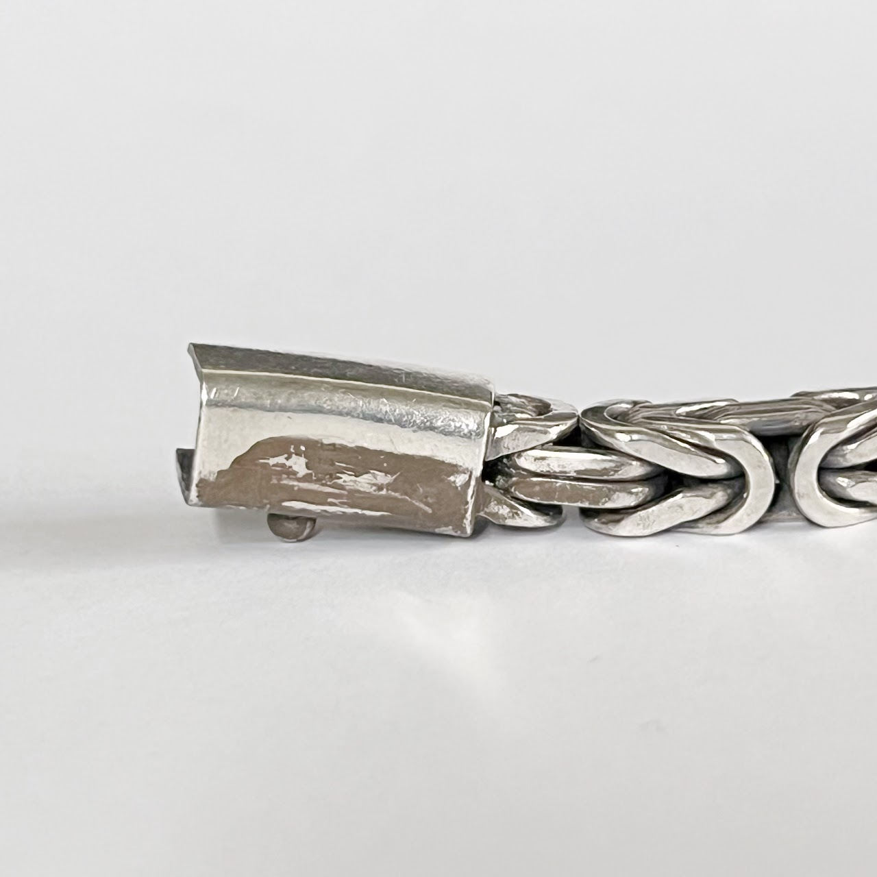 Sterling Silver Heavy Multi-Link Bracelet