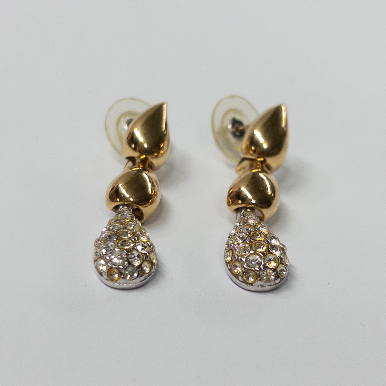 Givenchy Pavé Teardrop Earrings