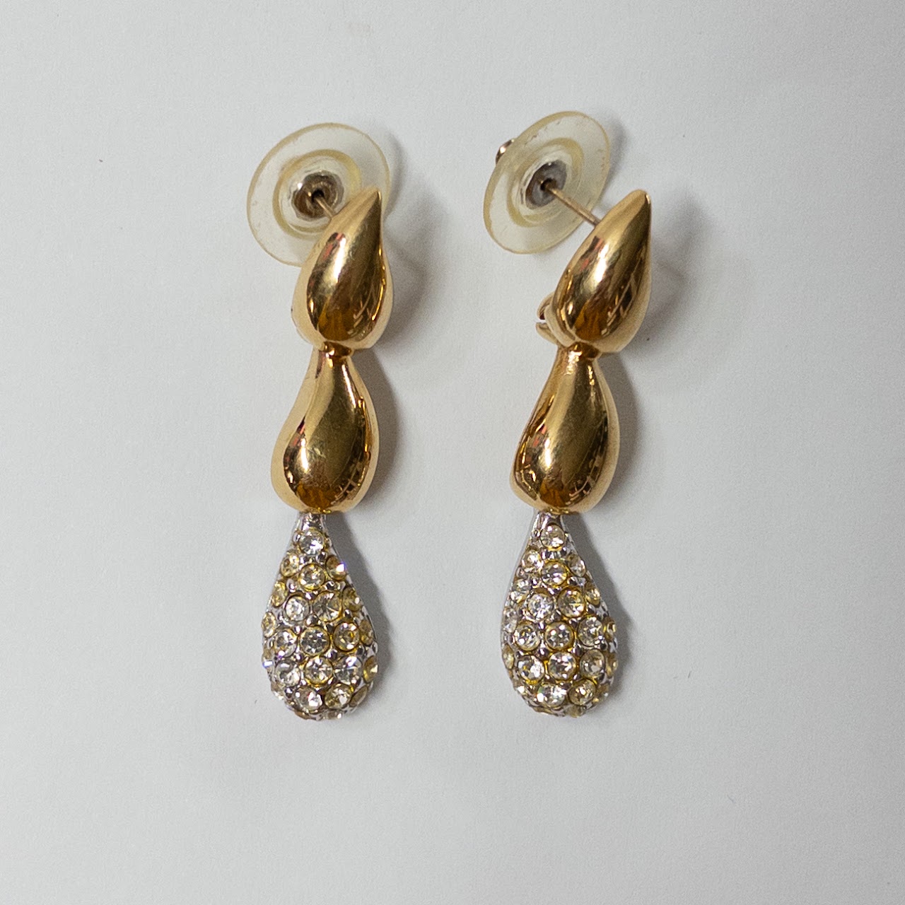 Givenchy Pavé Teardrop Earrings